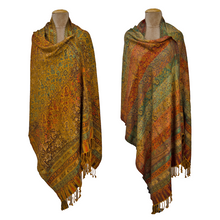 Load image into Gallery viewer, Reversible Shawl W14