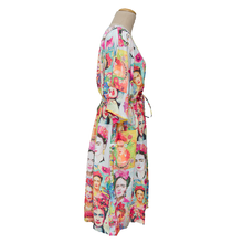 Load image into Gallery viewer, Digital Artwork Crepe Maxi Dress UK Size 18-32 M79