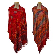 Load image into Gallery viewer, Reversible Shawl W15