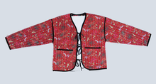 Load image into Gallery viewer, Reversible Cotton Quilted Oversized Jacket Uk size 8-20