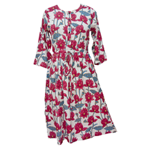 Load image into Gallery viewer, Vines Midi Dress Size 14-30 A3
