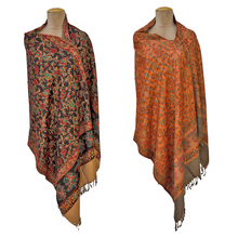 Load image into Gallery viewer, Reversible Shawl W22