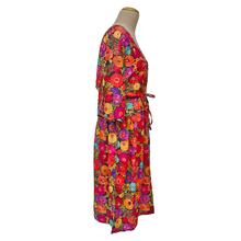 Load image into Gallery viewer, Floral Digital Artwork Crepe Maxi Dress UK Size 18-32 M86