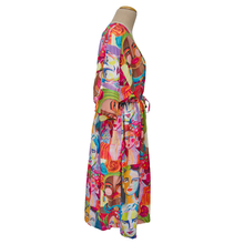 Load image into Gallery viewer, Digital Artwork Crepe Maxi Dress UK Size 18-32 M87