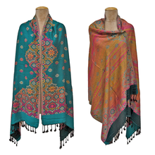 Load image into Gallery viewer, Reversible Shawl W24