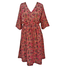Load image into Gallery viewer, Peach Cotton Maxi Dress UK Size 18-32 M16
