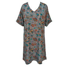 Load image into Gallery viewer, Grey Crepe Shirt Dress Size 16-32 PS6