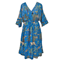Load image into Gallery viewer, Lapis Wild Cotton Maxi Dress UK Size 18-32 M99