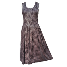 Load image into Gallery viewer, Grey Viscose Maxi Dress UK One Size 14-24 A23