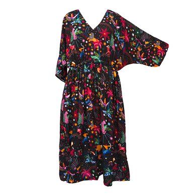 Zodiac Black Crepe Maxi Dress UK Size 18-32 SSF19