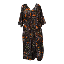 Load image into Gallery viewer, Marigolds Black Crepe Maxi Dress UK Size 18-32 SSF15