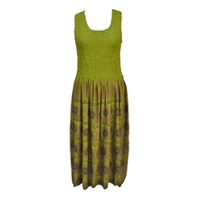 Load image into Gallery viewer, Henna Tie Dye Maxi Dress UK  One Size 14-24 TD5