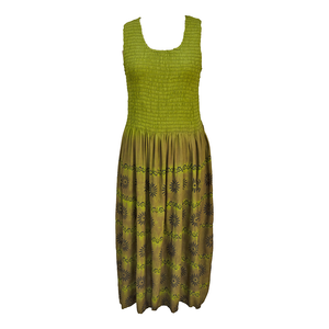Henna Tie Dye Maxi Dress UK  One Size 14-24 TD5