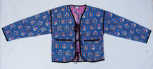 Load image into Gallery viewer, Reversible Cotton Quilted Oversized Jacket Uk size 8-20