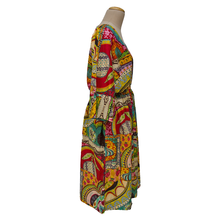 Load image into Gallery viewer, Patchwork Cotton Maxi Dress UK Size 18-32 M60