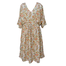 Load image into Gallery viewer, White Crepe Maxi Dress UK Size 18-32 M1