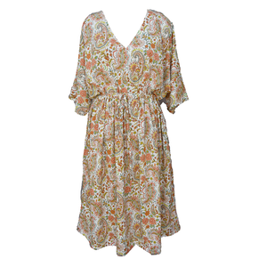 White Crepe Maxi Dress UK Size 18-32 M1