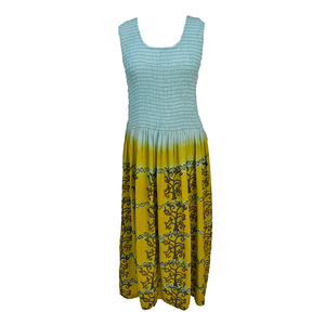 Tie Dye Maxi Dress UK  One Size 14-24 TD4
