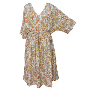 White Crepe Maxi Dress UK Size 18-32 M1