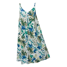 Load image into Gallery viewer, White Floral Maxi Dress Size 14-30 SM4