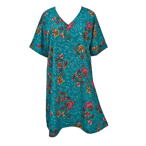 Crepe Shirt Dress Size 16-32 PS9