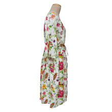 Load image into Gallery viewer, White Birdies Cotton Maxi Dress UK Size 18-32 M61