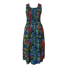 Load image into Gallery viewer, Tie and Dye Crepe Maxi Dress UK One Size 14-24 EE56
