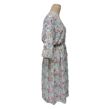 Load image into Gallery viewer, Paisley Multicolored Cotton Maxi Dress UK Size 18-32 M41