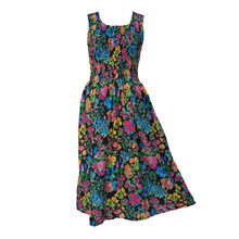 Load image into Gallery viewer, Flowerbed Crepe Maxi Dress UK One Size 14-24 EE60