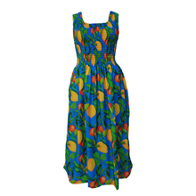Load image into Gallery viewer, Italian Lemons Crepe Maxi Dress UK One Size 14-24 EE51