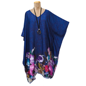 Iris Floral Kaftan Dress Size 14 -26 PP2