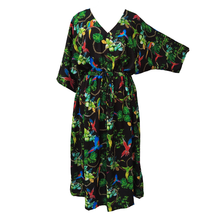 Load image into Gallery viewer, Parrots and Chains Crepe Maxi Dress UK Size 18-32 SSF63