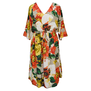 Crepe Maxi Dress UK Size 18-32 M9