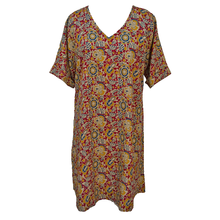 Load image into Gallery viewer, Maroon Crepe Shirt Dress Size 16-32 PS12
