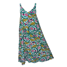 Load image into Gallery viewer, Teal Maxi Dress Size 14-30 SM8