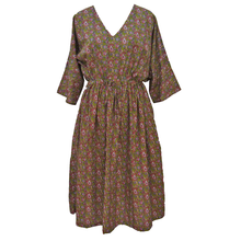 Load image into Gallery viewer, Heena Cotton Maxi Dress UK Size 18-32 CM4