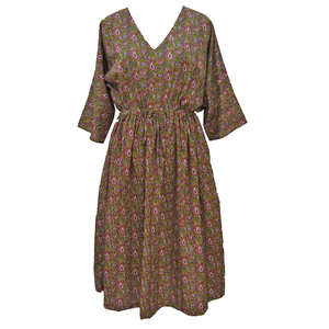 Heena Cotton Maxi Dress UK Size 18-32 CM4