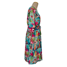 Load image into Gallery viewer, Digital Artwork Crepe Maxi Dress UK Size 18-32 M75