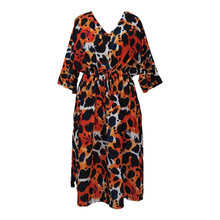 Load image into Gallery viewer, Zoological Crepe Maxi Dress UK Size 18-32 SSF72