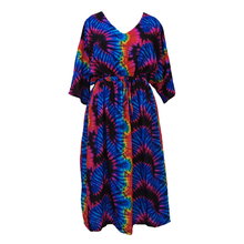Load image into Gallery viewer, Tie and Dye Crepe Maxi Dress UK Size 18-32 SSF71