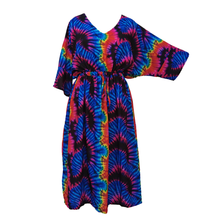 Load image into Gallery viewer, Tie and Dye Crepe Maxi Dress UK Size 18-32 SSF71