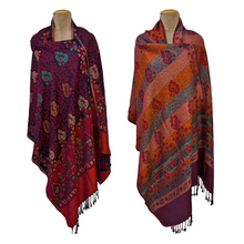 Load image into Gallery viewer, Reversible Shawl W11