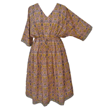 Load image into Gallery viewer, Pale Peach Cotton Maxi Dress UK Size 18-32 M15