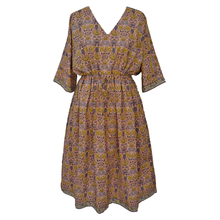 Load image into Gallery viewer, Pale Peach Cotton Maxi Dress UK Size 18-32 M15