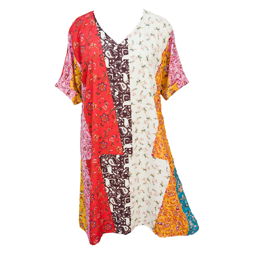 Crepe Shirt Dress Size 16-32 PS13