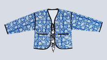 Load image into Gallery viewer, Reversible Cotton Quilted Oversized Jacket Uk size 8-20