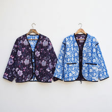 Load image into Gallery viewer, J11 Reversible Cotton Quilted Oversized Jacket Uk size 8-20