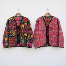 Load image into Gallery viewer, J8 Reversible Cotton Quilted Oversized Jacket Uk size 8-20