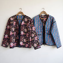 Load image into Gallery viewer, J7 Reversible Cotton Quilted Oversized Jacket Uk size 8-20