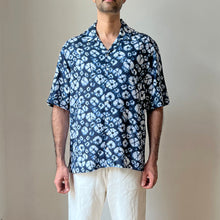 Load image into Gallery viewer, Mens Blue Tie Dye Casual Shirt